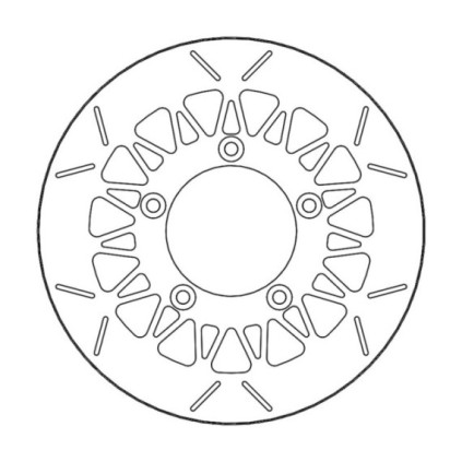 Moto-Master Harley Rialto Brakedisc Ø300 rear