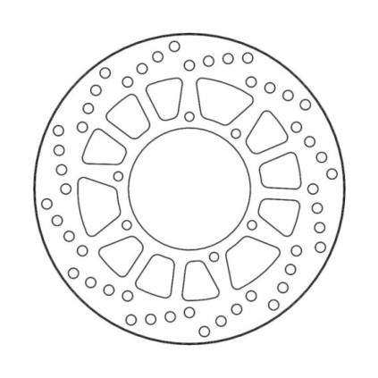 Moto-Master Vintage Brakedisc front Yamaha: YZ490 (1986-1987)