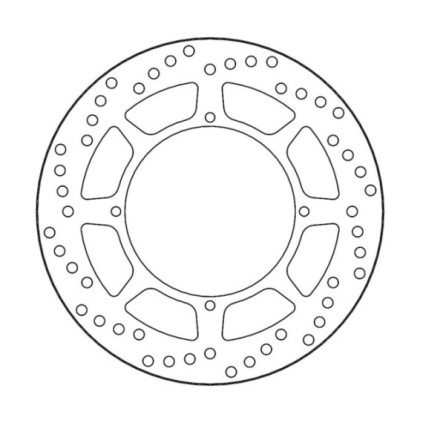 Moto-Master Vintage Brakedisc front Yamaha: YZ125/250/490 (1985-1985)