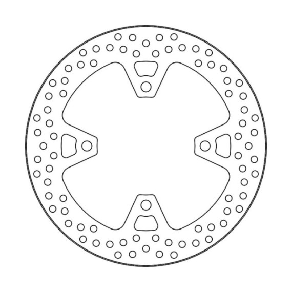 Moto-Master Halo Brakedisc rear Triumph Tiger 900