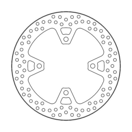 Moto-Master Halo Brakedisc rear Triumph Tiger 900