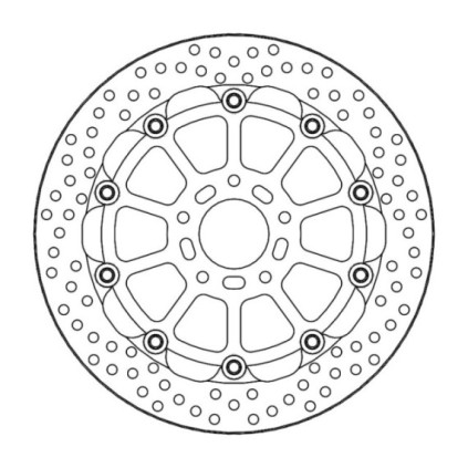 Moto-Master Racing Halo Brakedisc front KTM: 790 Duke