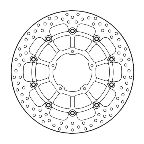 Moto-Master Halo Brakedisc front Honda: CBR1000RR-R Fireblade / Fireblade SP 202