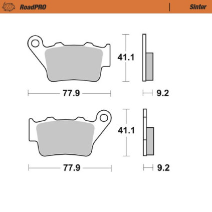 Moto-Master Brakepads RoadPRO Scooter