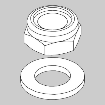Wessex Spindle Top Nut