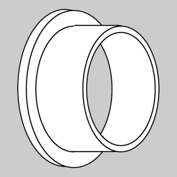 Wessex Top Hat Spacer for 771-AT-110 Motor Shaft