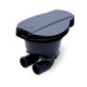 Manual Bilge Pump Flush Mount Black