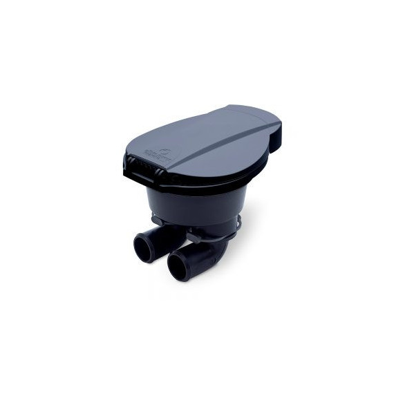 Manual Bilge Pump Flush Mount Black