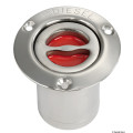 Osculati DIESEL deck plug polished SS straight 80 mm