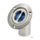 Osculati WATER deck plug polished SS 45° angled 38 mm