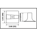 Perf metals anode, Lower unit Yamaha