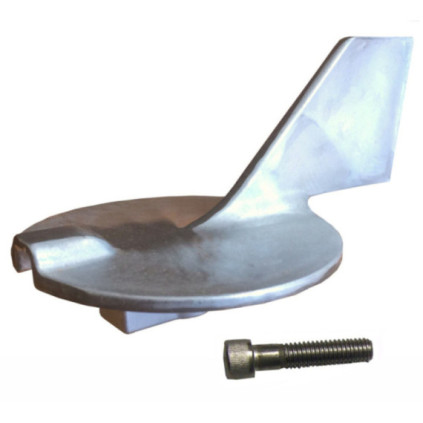 Perf metals anode, Trim Tab Yamaha 50-100HP