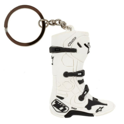 Alpinestars Key chain Tech 10 White