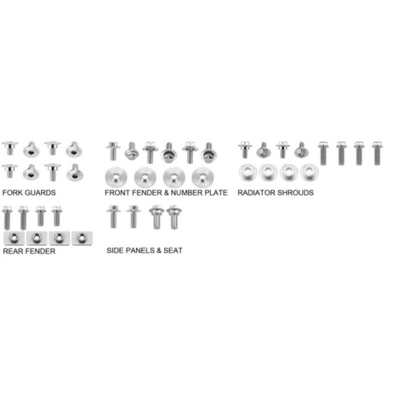 Sixty5 Body Panel Hardware Pack Honda