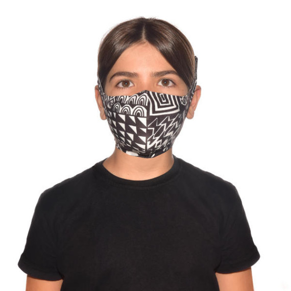 BUFF Filter Facemask Junior Bawe Black