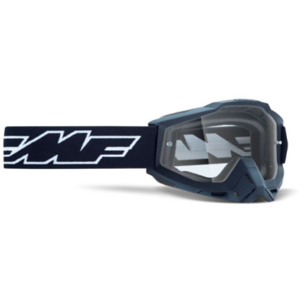 FMF POWERBOMB Goggle Rocket Black - Clear Lens