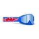 FMF POWERBOMB Goggle Rocket Blue - Mirror Blue Lens