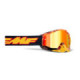 FMF POWERBOMB Goggle Spark - Mirror Red Lens