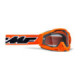 FMF POWERBOMB Enduro Goggle Rocket Orange - Clear Lens