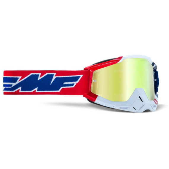 FMF POWERBOMB Goggle US of A - True Gold Lens