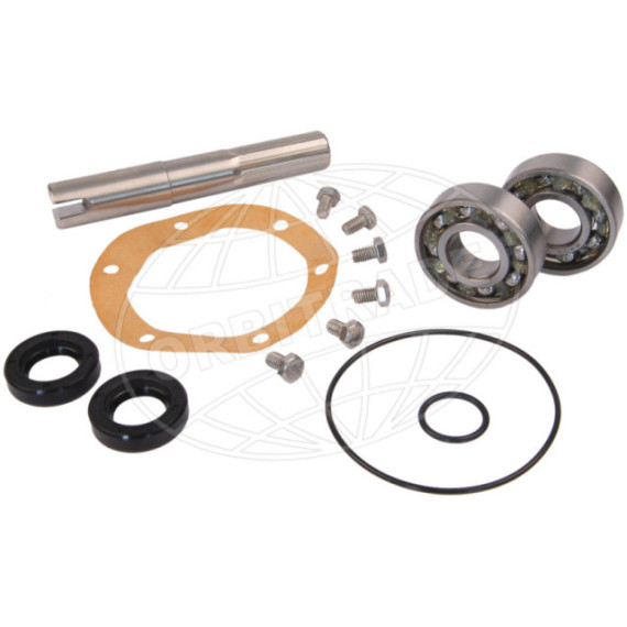 Orbitrade, sea water pump repair kit + shaft D30-D32, D40-D44