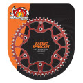 Moto-Master Alu sprocket 7075 Series (red, 520-48T) Beta, Honda