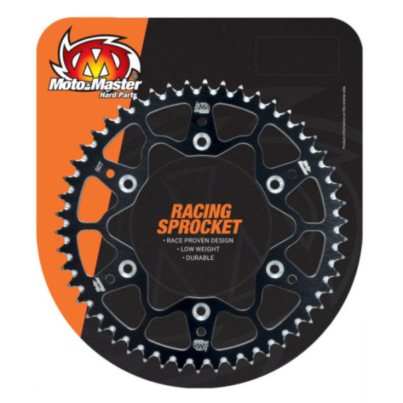 Motomaster Alu sprocket 7075 Series (Black, 520-45T) Husaberg, Husqvarna, KTM