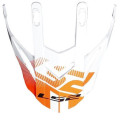 LS2 Peak Evolve White/Cobalt Blue/Orange MX436