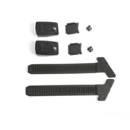 Kit ext. Toothed band BLACK + button +screws STEALTH