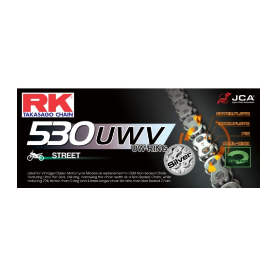 RK GP530UWV UW-ringchain (rivet link)