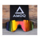 AMOQ Comet Sunglasses Black - Red Mirror