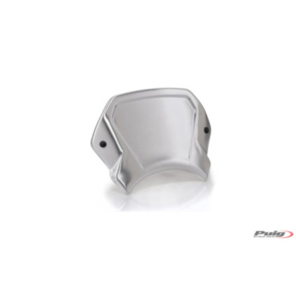 Puig Aluminium Front Plate For Harley Davidson C/Silver