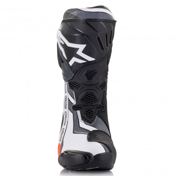 Alpinestars Boot Supertech R v2 Black/Fluo Red/White