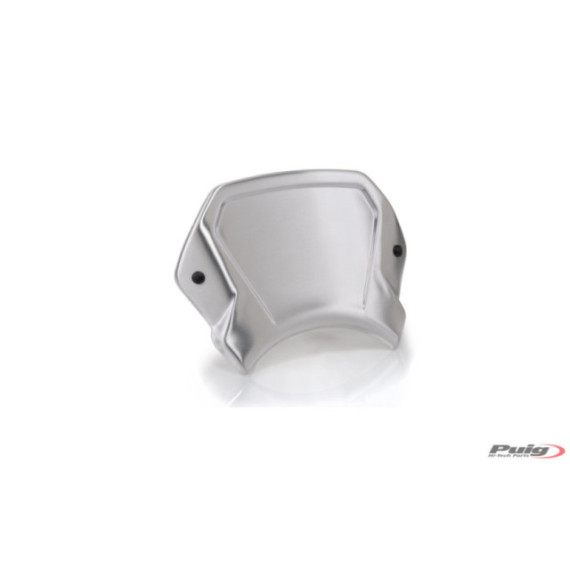 Puig Front Plate Aluminium Para Yamaha Xv950/R C/Silver