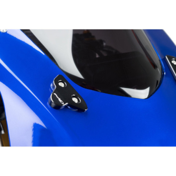 Puig Mirror Block Off Plate Set Yamaha Yzf-R3 Models C