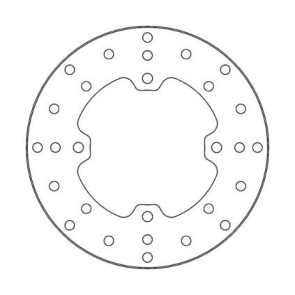 Motomaster Halo Disc front Arctic Cat: Wildcat, Sport, Trail