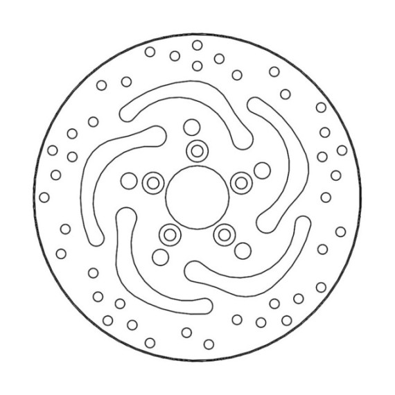 Motomaster Halo Brakedisc Harley Joplin right Ø292 (rear, 10.3mm holes)