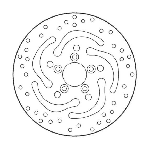 Motomaster Halo Brakedisc Harley Joplin left Ø292 (rear, 10.3mm holes)