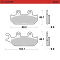 Motomaster Brakepad Can-am: Commander Max 800/1000R Yamaha: Wolverine, Viking