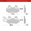 Motomaster Brakepad Yamaha: Wolverine, Viking