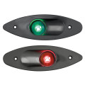 Osculati Built-in ABS navigation light red/black