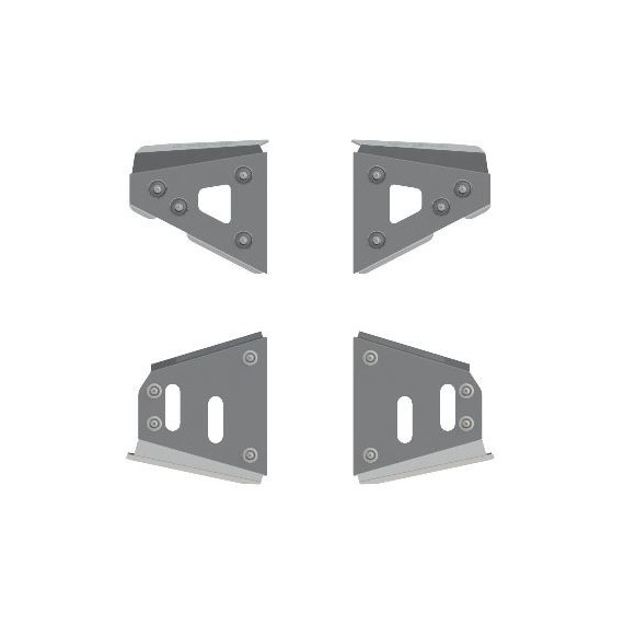 Storm A-arm plates Alu Polaris Ranger 570 2015-