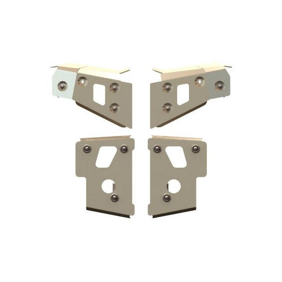 Storm A-arm plates Alu Polaris RZR 570 2012-19