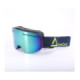 AMOQ Vision Snow Goggles Navy-Gold - Gold Mirror