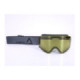 AMOQ Vision Snow Goggles Dark Grey-Black - Yellow