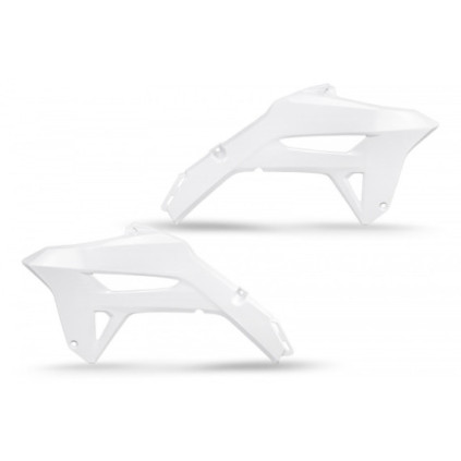 UFO Radiator Covers CRF250R 2022- ,CRF450R 2021- White 041