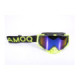 AMOQ Aster Snow Goggles Black-HiVis Blue Mirror