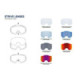 Spect Red Bull Strive SPARE LENS light grey flash