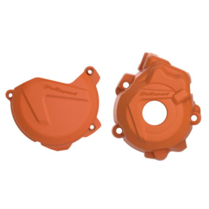 Polisport Kit Clutch+Igni. prot. KTM SXF/XCF HUSQ FC 250/350 (13-15) Orange (24)