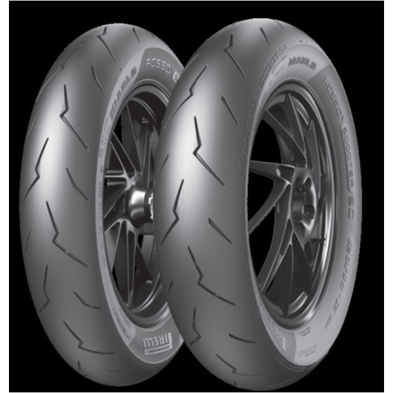 Pirelli Diablo Rosso Scooter SC 100/90-12 M/C 64P TL Reinf Fr.